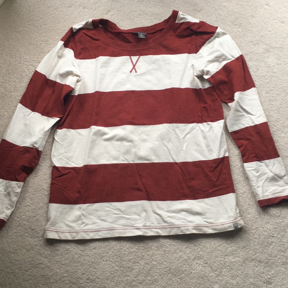 Eddie Bauer stripe long sleeve
